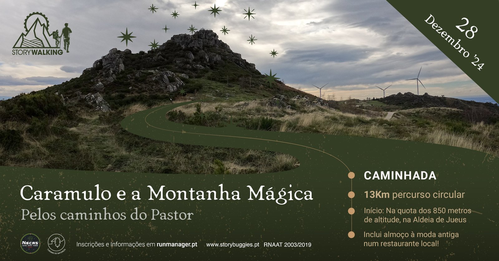 Caminhada Caramulo, a Montanha Mágica